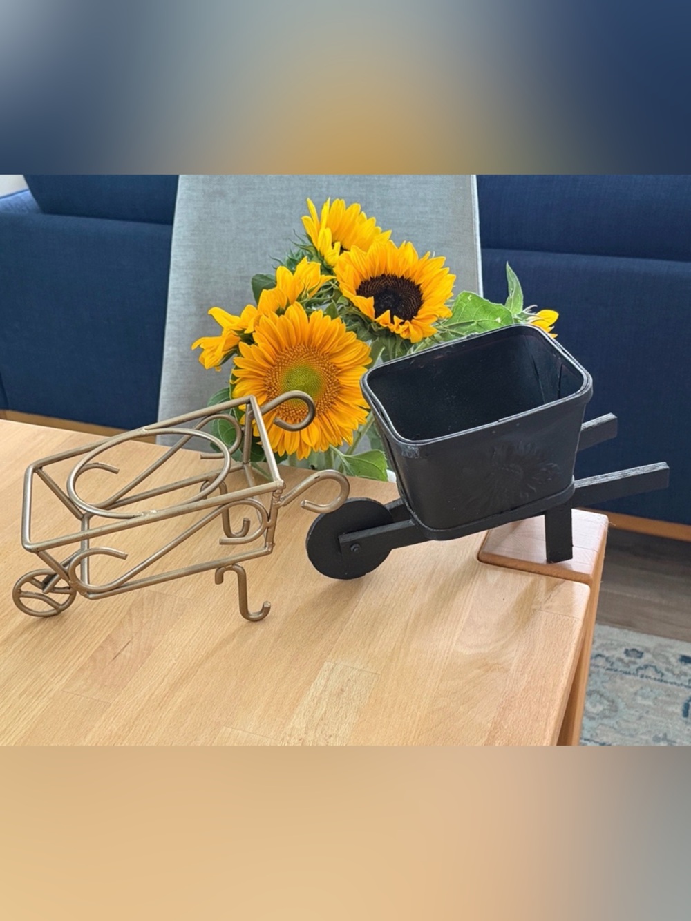 Wheelbarrow Plant Pot Holder Bundle